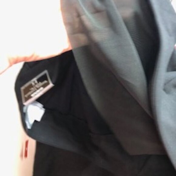 Avenue Black Pull On Dress Pants 14 Tall with Tummy Control mesh panel - Picture 5 of 7